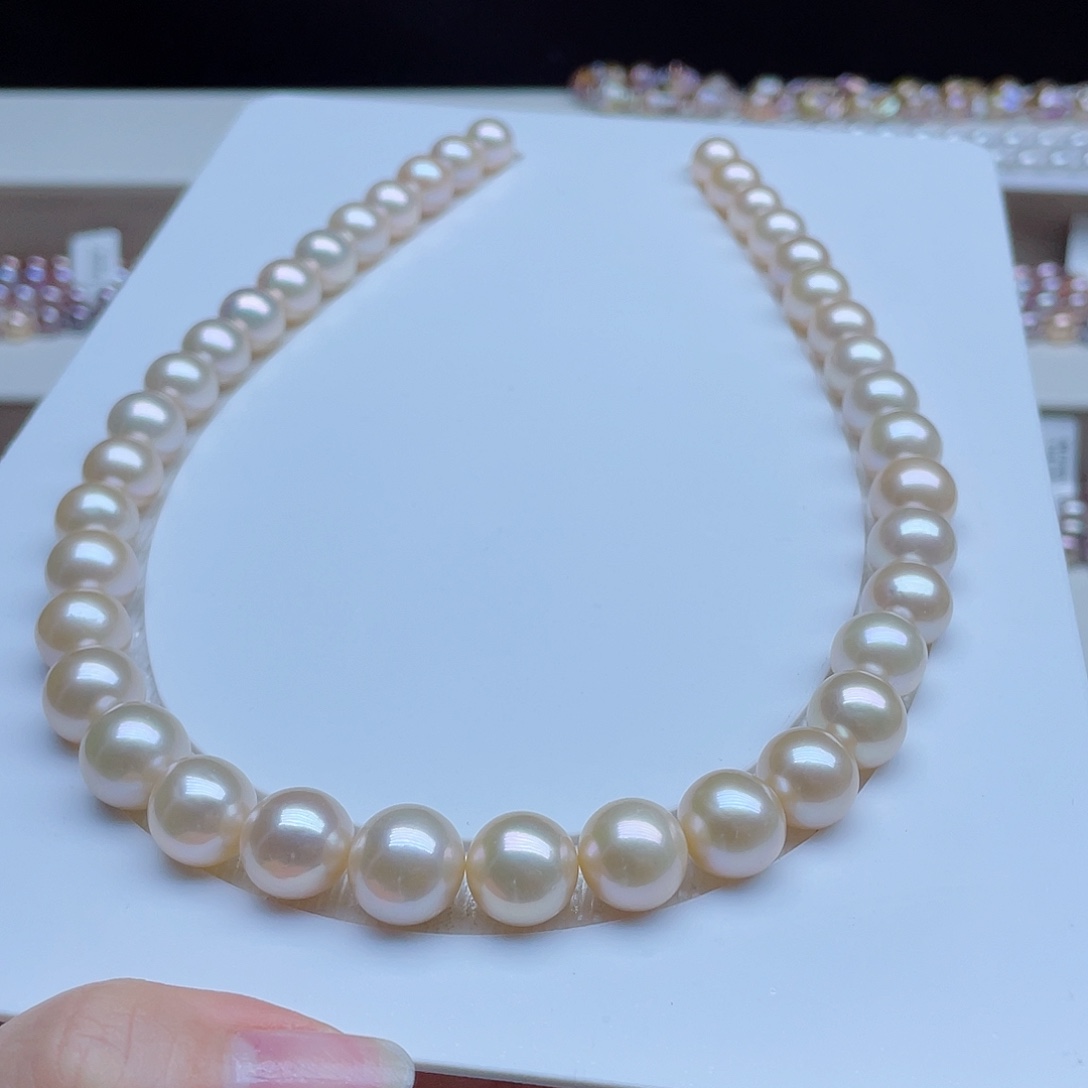 淡水珍珠颈饰银S925镶嵌