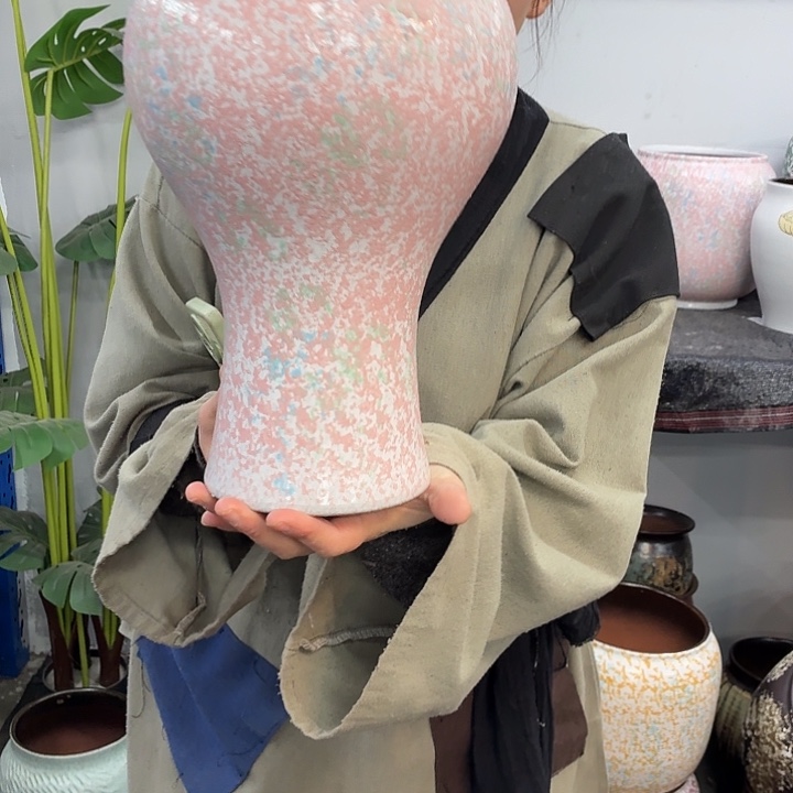 15×31 -粗陶花盆有孔-买买买