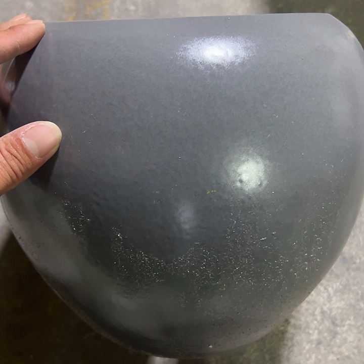 紫砂花盆高约23口约19