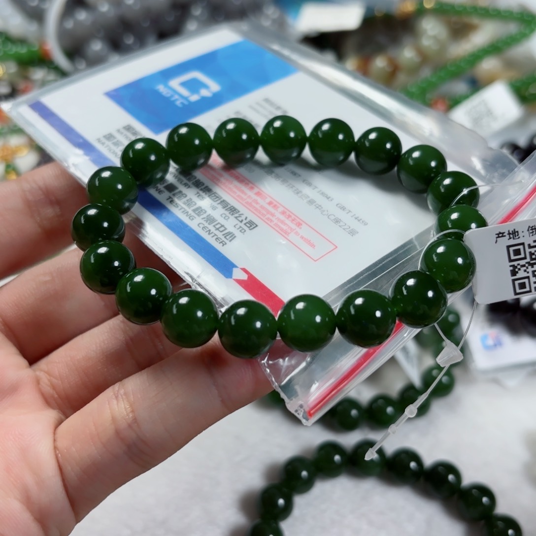 和田玉手链未镶嵌