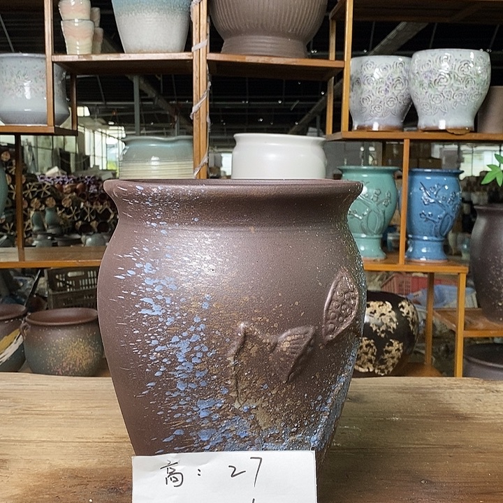 紫砂花盆 紫砂花盆