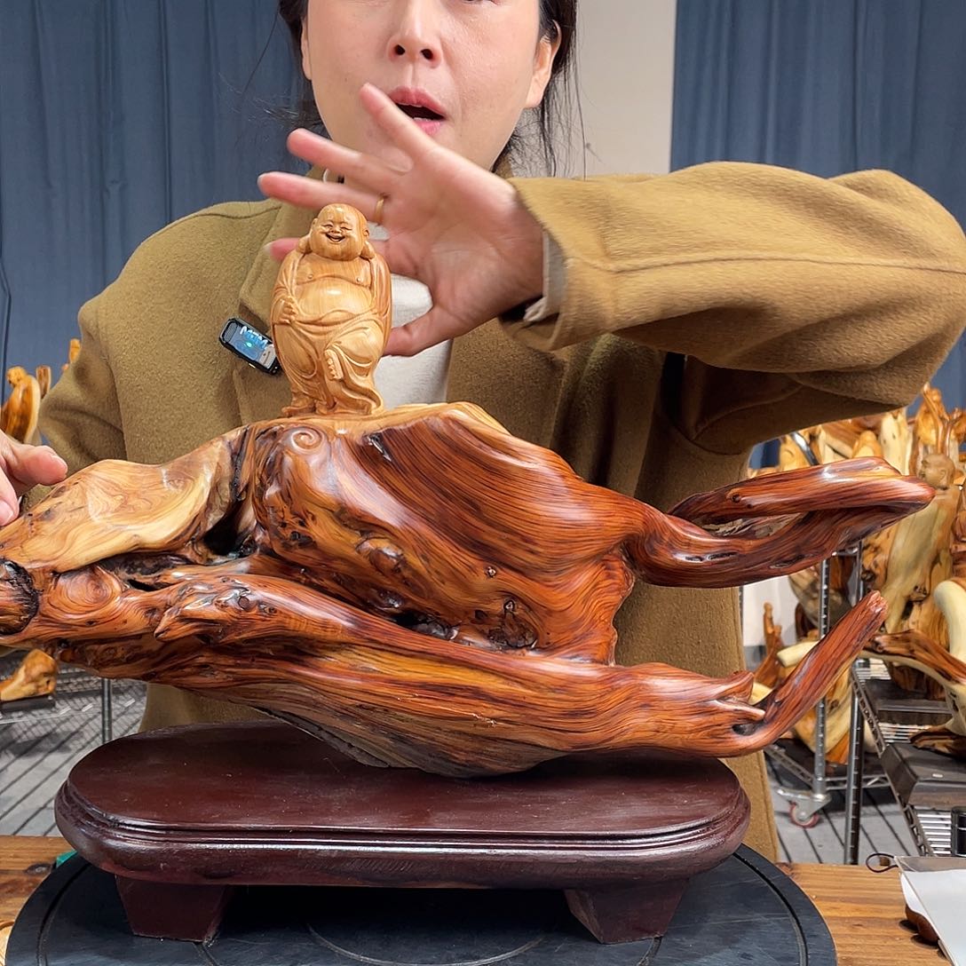 柏木（崖柏）随型艺术根雕