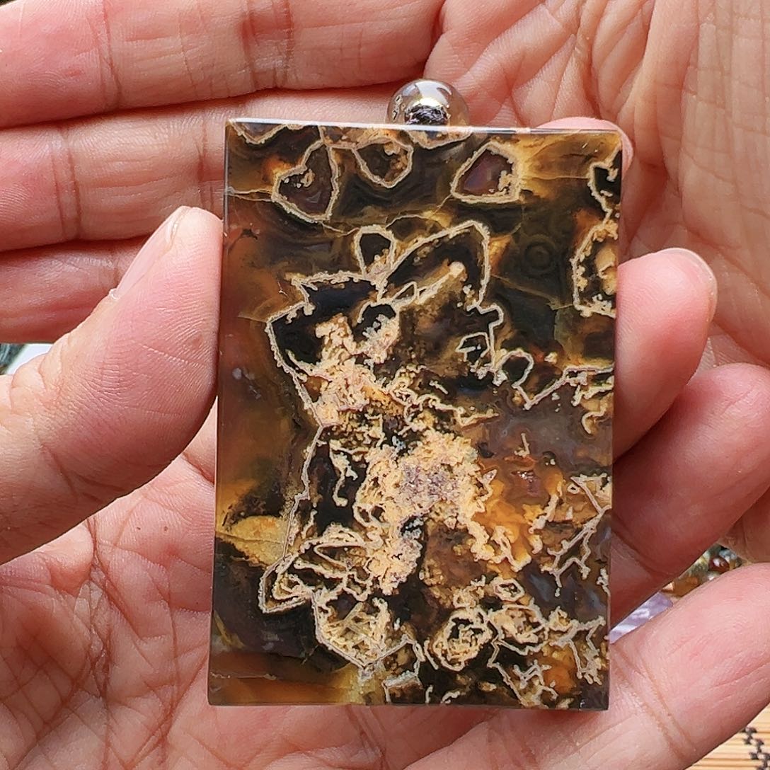 未镶嵌玛瑙/玉髓珠宝半成品