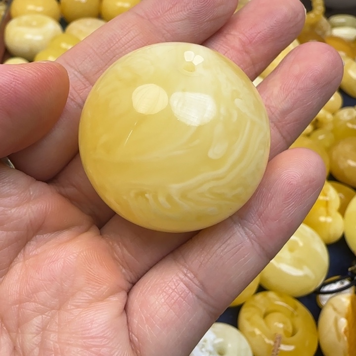 蜜蜡未镶嵌颈饰天然蜜蜡