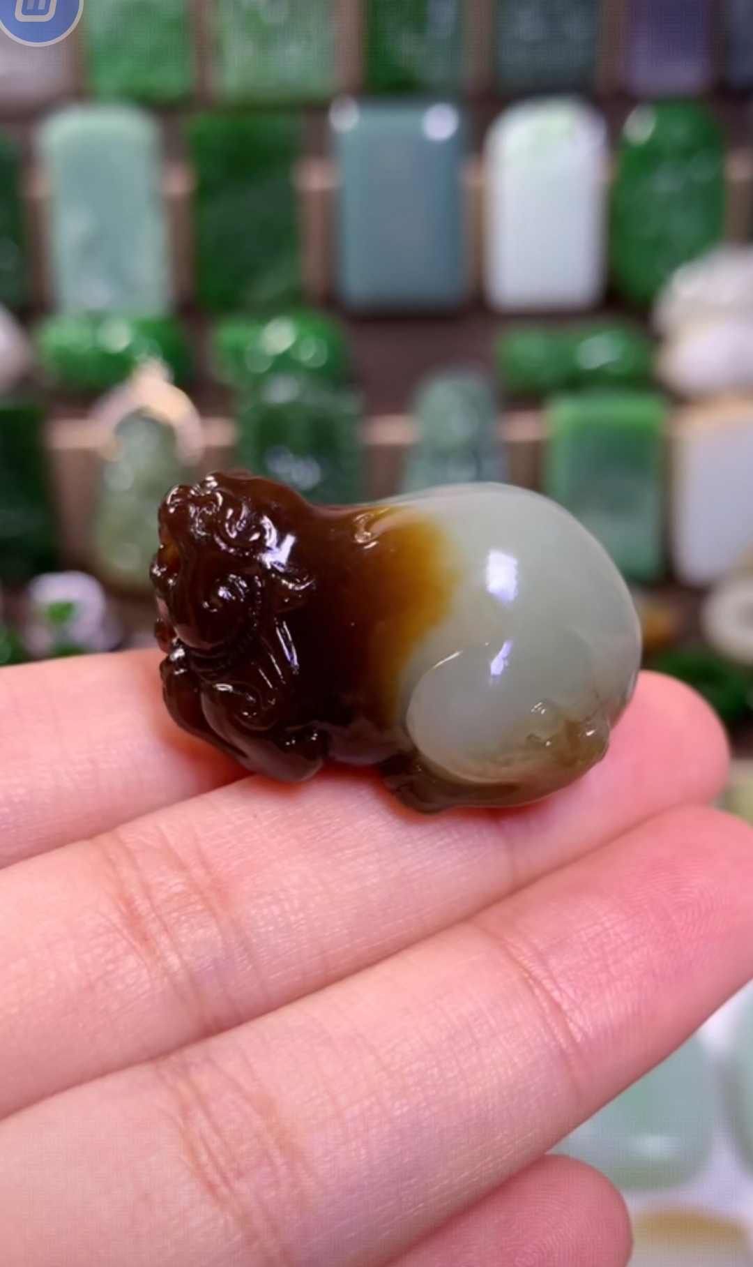 和田玉挂件未镶嵌