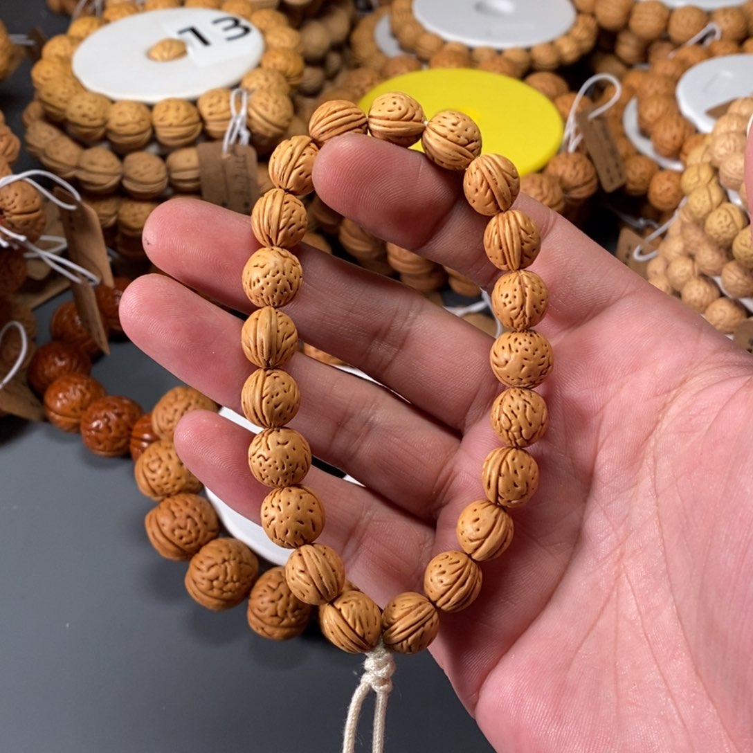 桃核手串105小金豆桃核