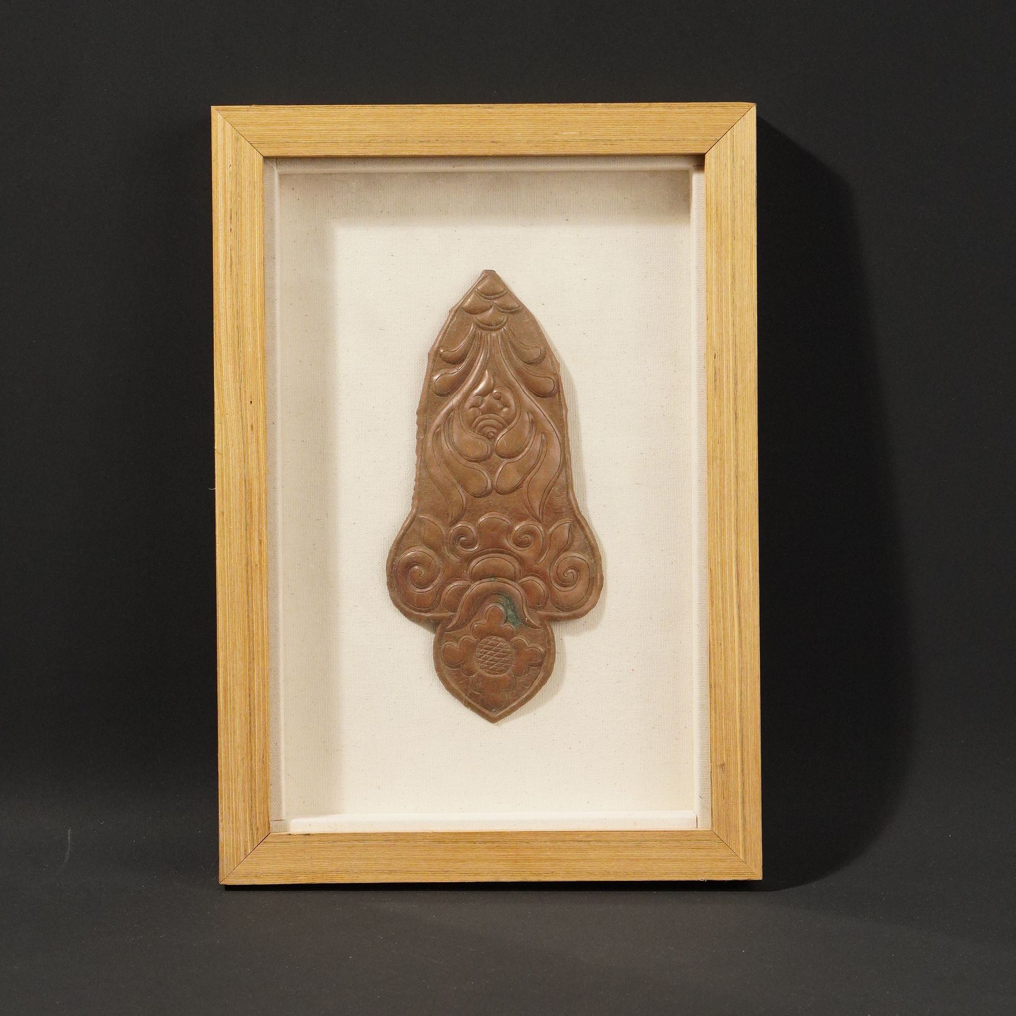 清代法螺图/GW2076Z/古玩老串/律宝堂