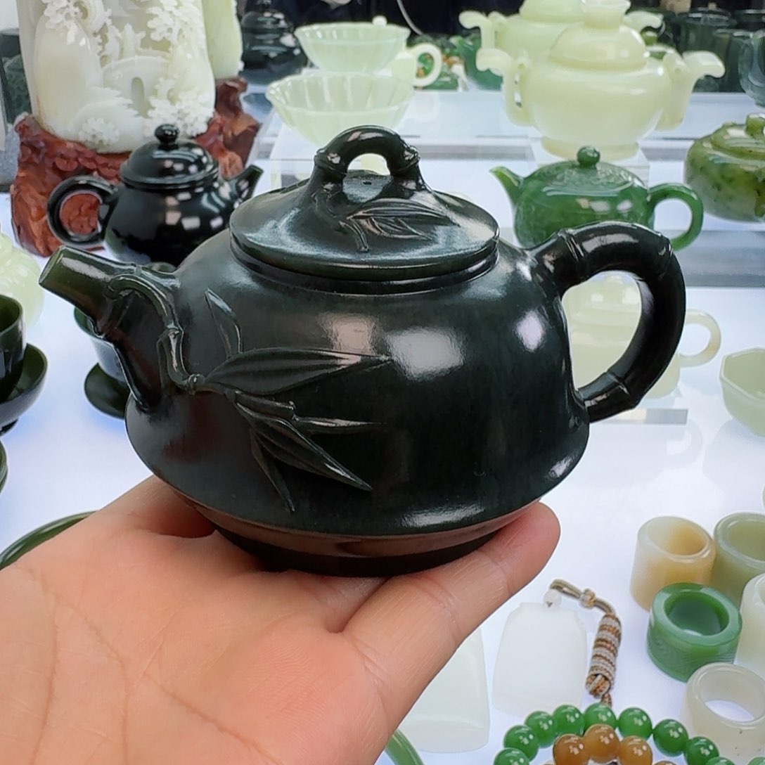 和田玉（青玉）挂件未镶嵌h****g