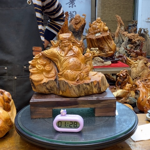 柏木（崖柏）半*心太行崖柏陈化料摆件