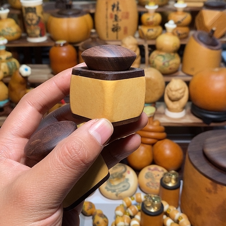 四方茶叶罐葫芦葫芦