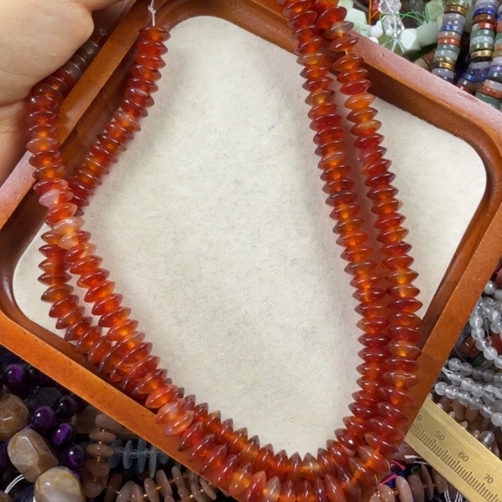 查罗石合金散珠卡10红玛飞碟一条