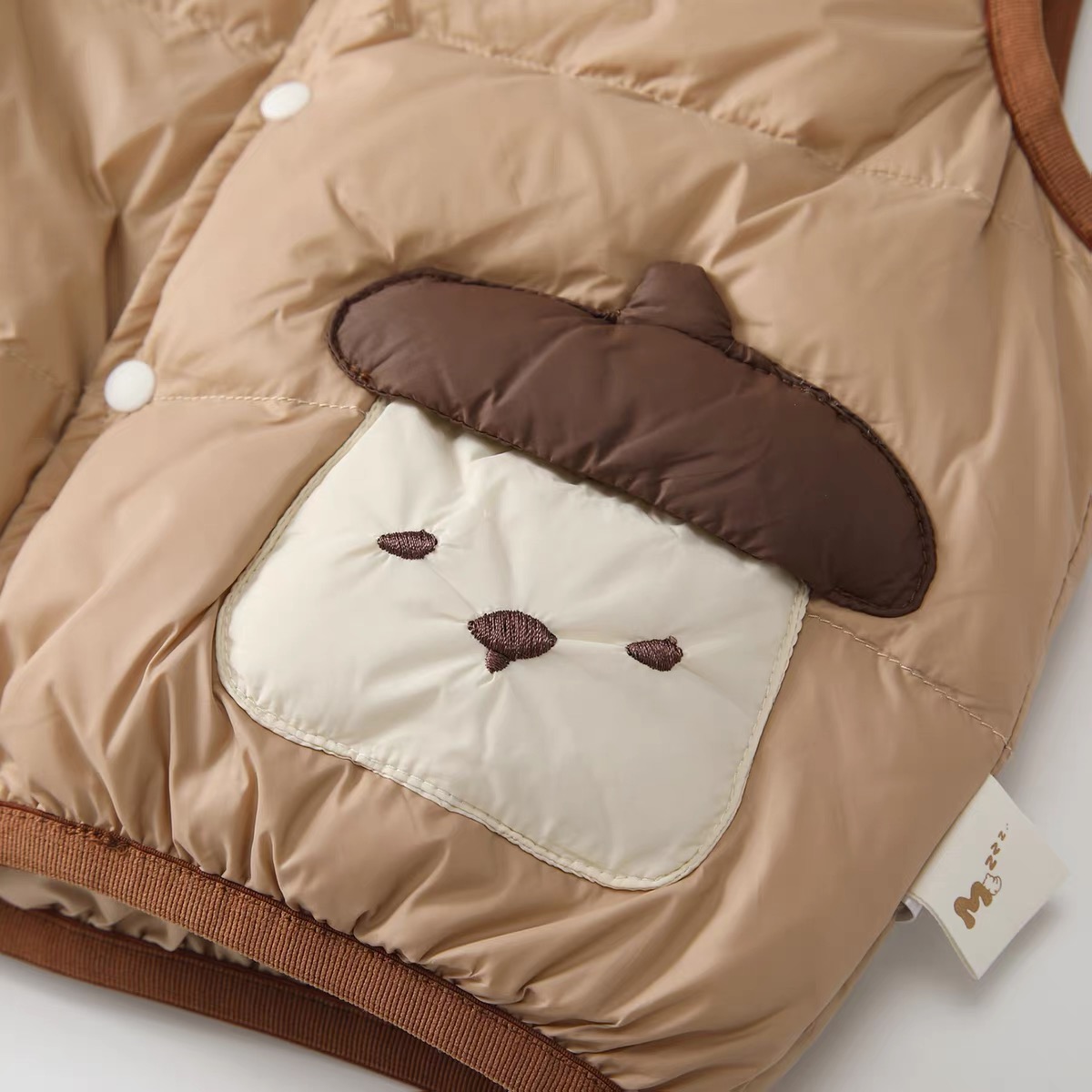 茉纸-【56237蘑菇小狗】轻羽绒马甲