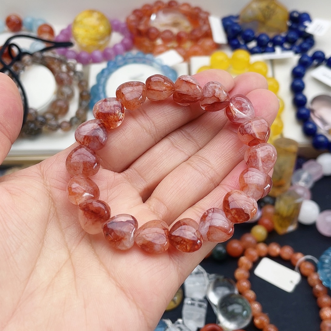 烟晶戒指银S925镶嵌