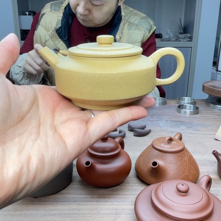 华***生紫砂茶壶顾晨静周盘