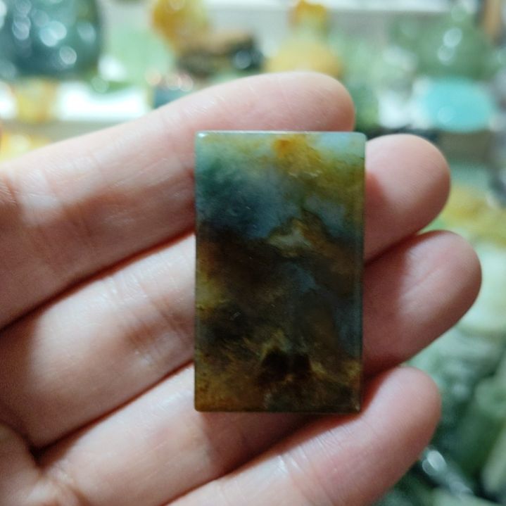 岫玉未镶嵌挂坠款式