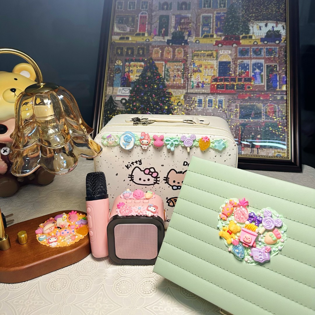 （创意手工）萌粒奶油胶diy礼物套组