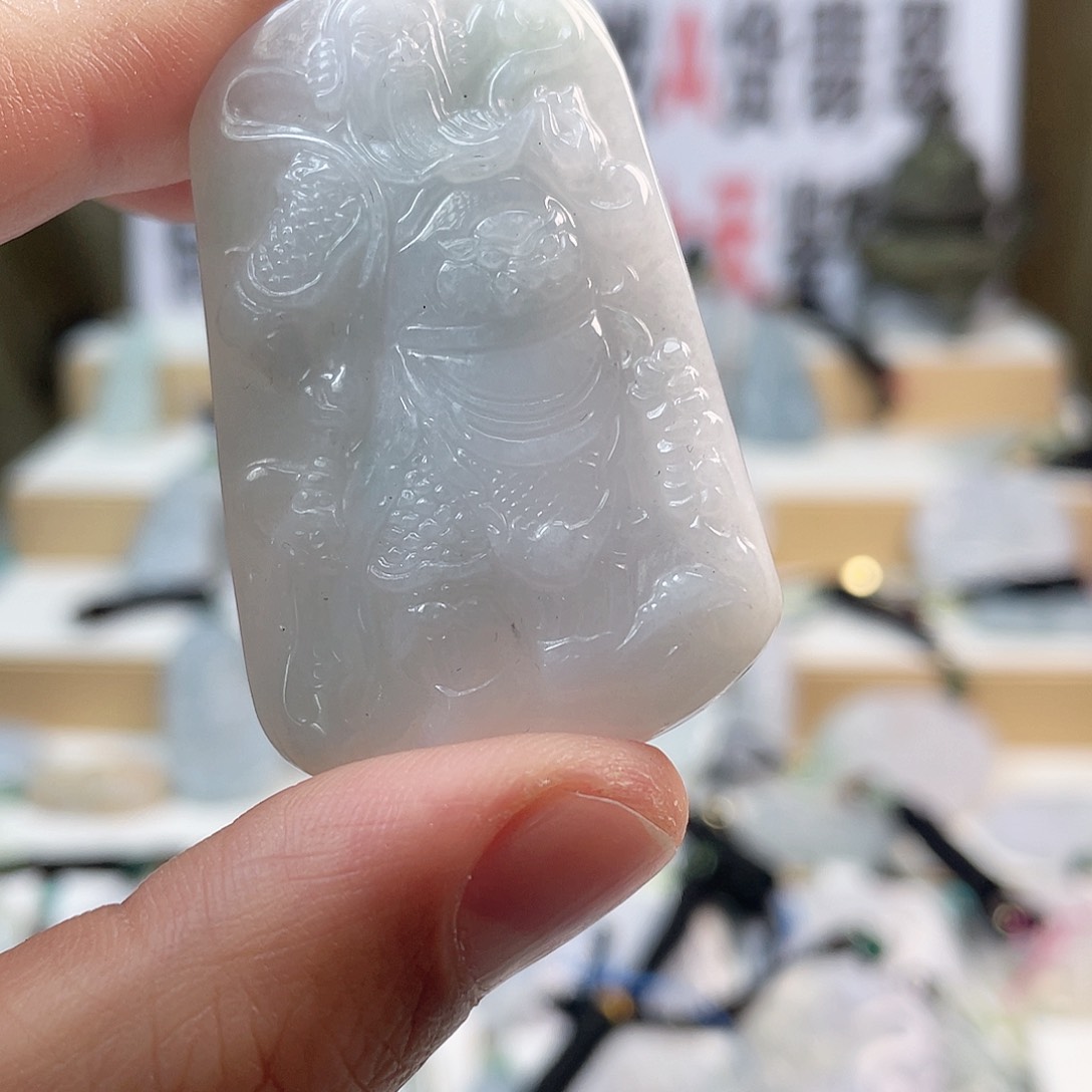 翡翠颈饰未镶嵌0355挂件