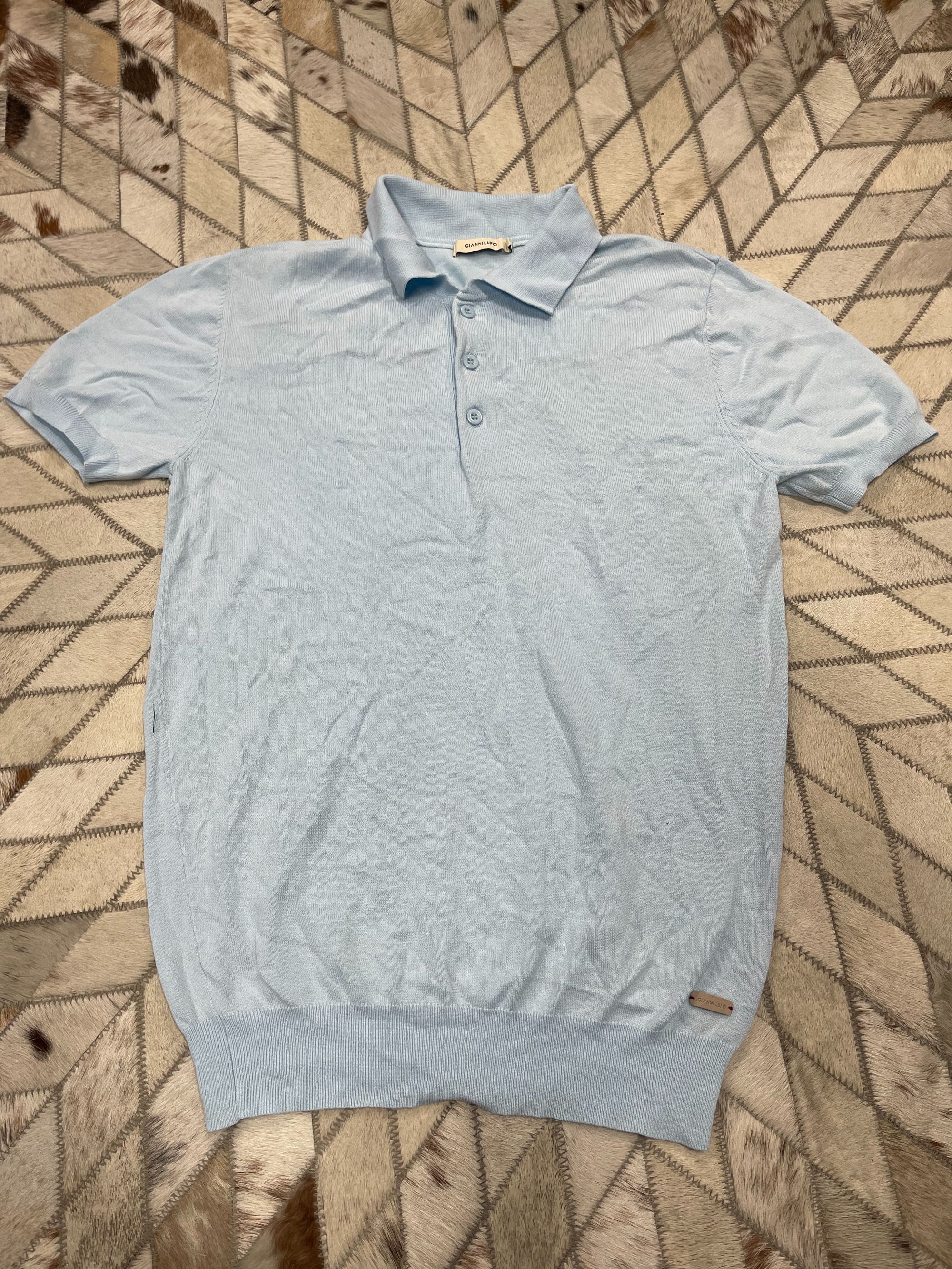 灰色28693-POLO衫休闲翻领T恤