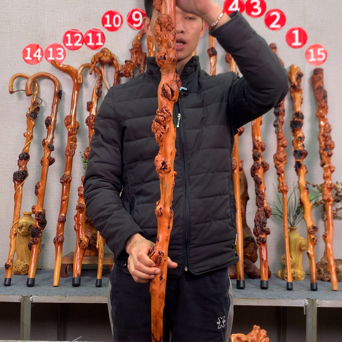 黑果木天然实木带自然纹裂介意勿拍