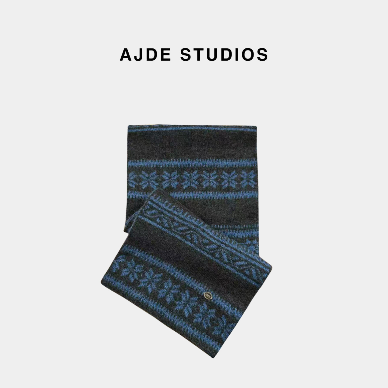 AJDE｜French费尔岛雪花围巾QZ