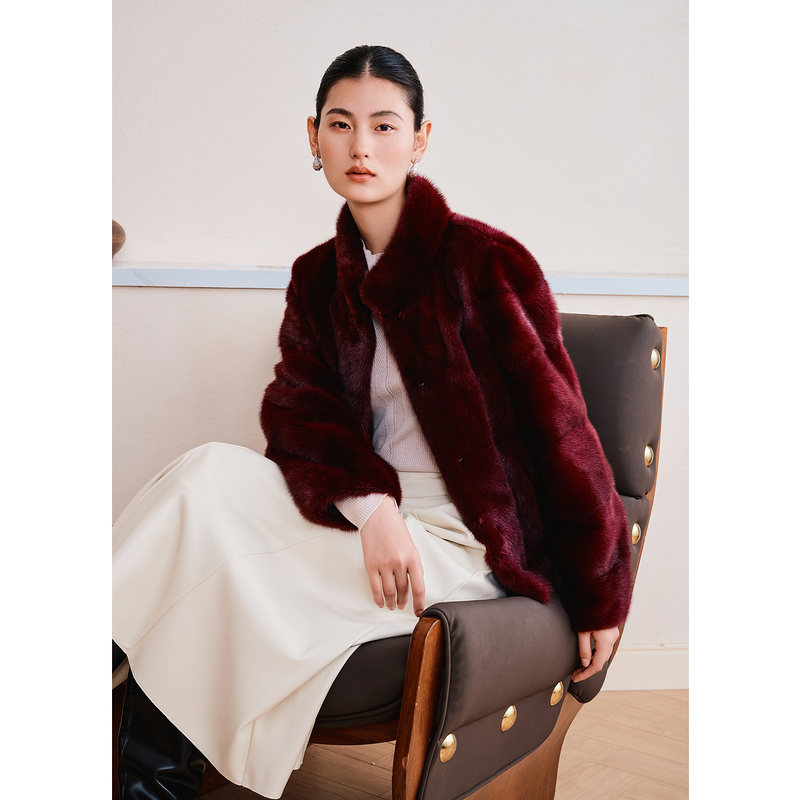 YINER音儿专选冬季真皮皮草8C65109076
