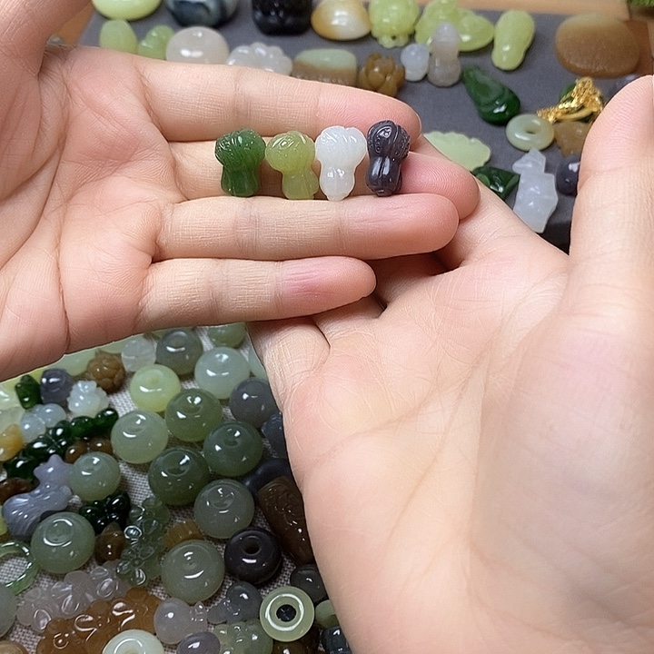 未镶嵌和田玉挂件白菜98一个多样性发其一