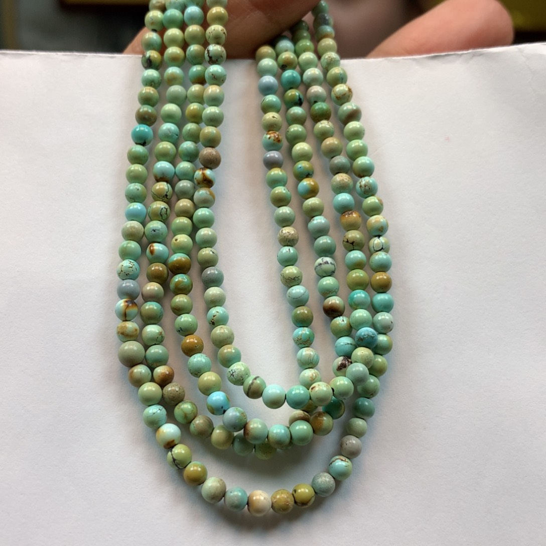 绿松石长链未镶嵌