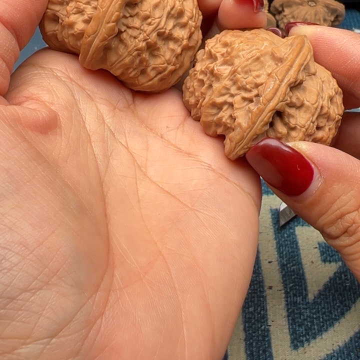 吊坠桃核文玩白狮子45