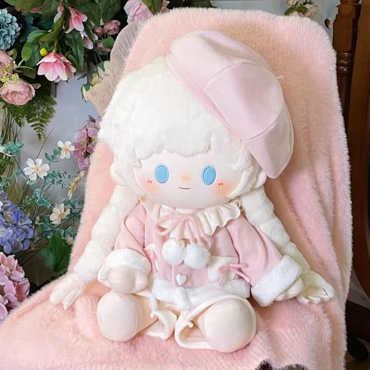 现货一番赏娃衣40cm棉花娃娃衣服坐姿毛绒公仔玩偶毛绒外套