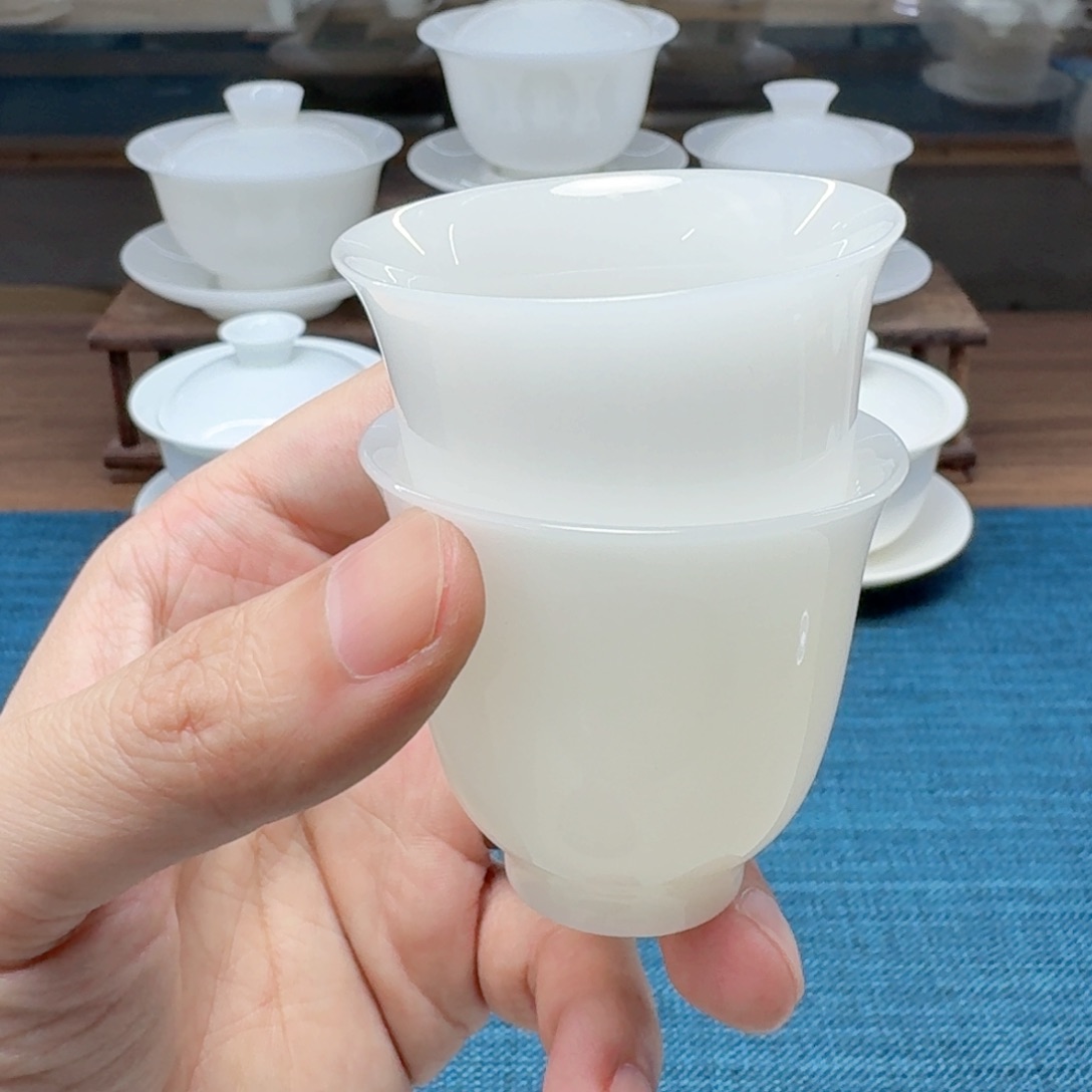 璞玉冰种玉瓷茶具工厂