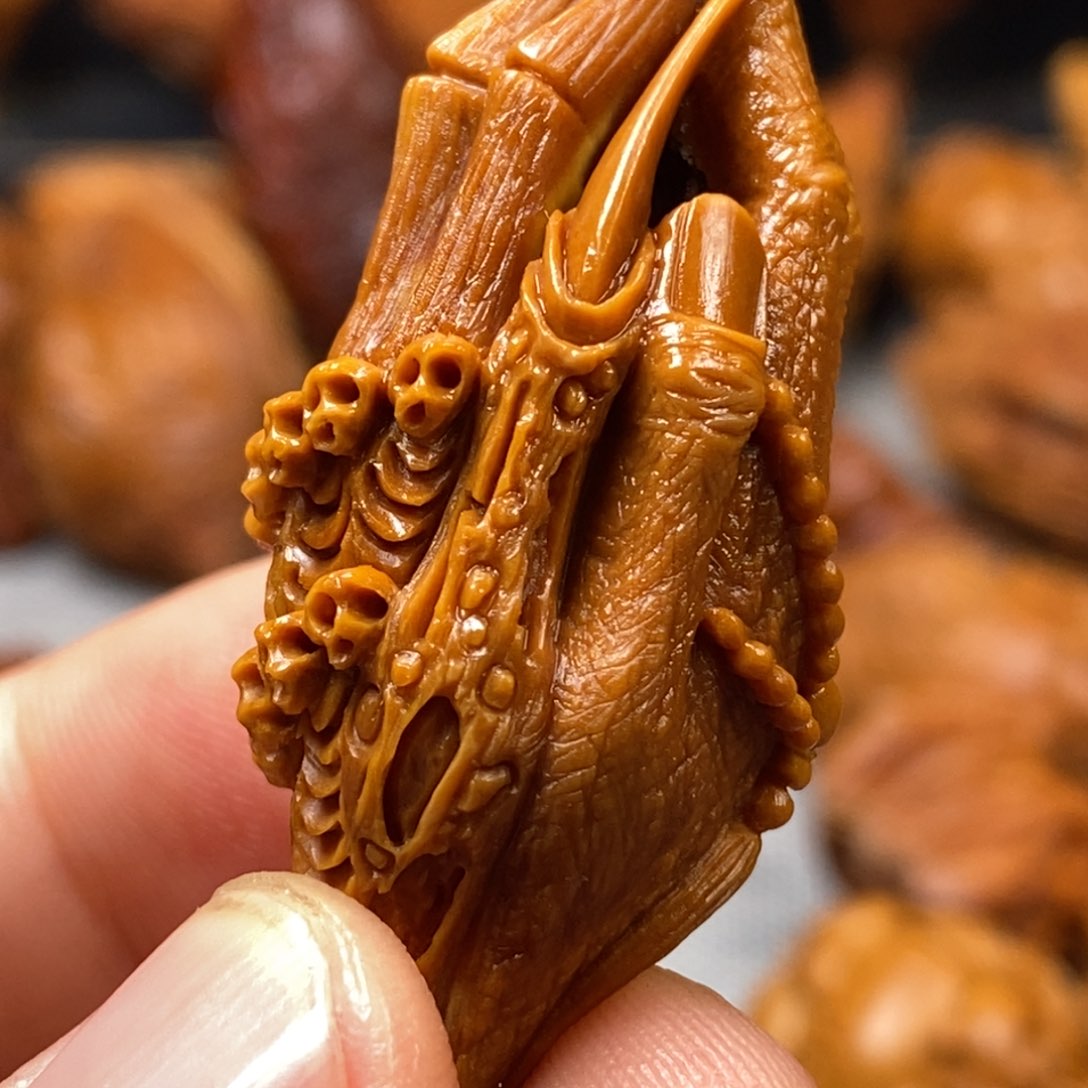 橄榄核手串/手链张**‘核雕单子