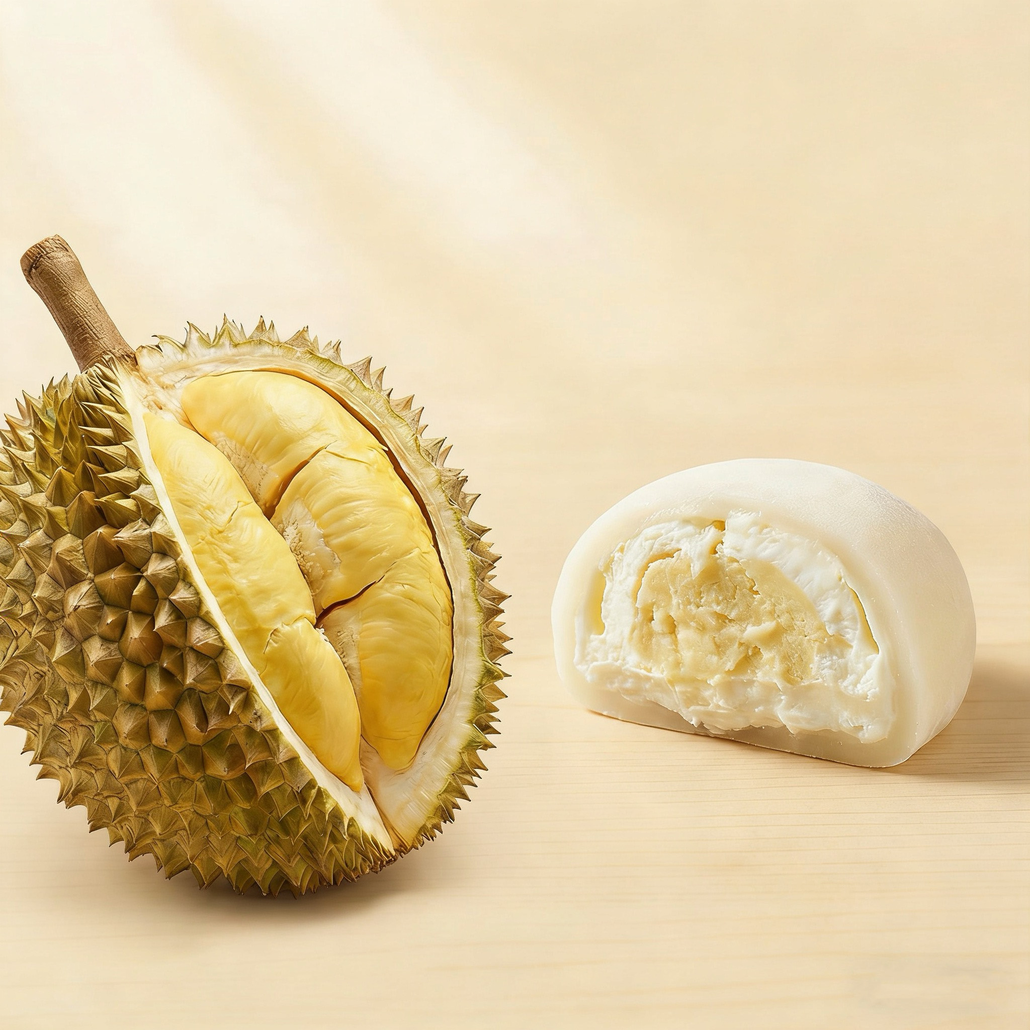 糯叽叽榴莲大福 树熟A+金枕榴莲果肉 动物奶油 香甜Q弹 顺丰包邮