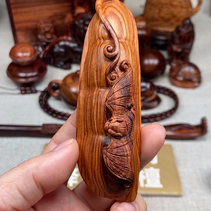 花梨木类端景台33.3克左右福豆