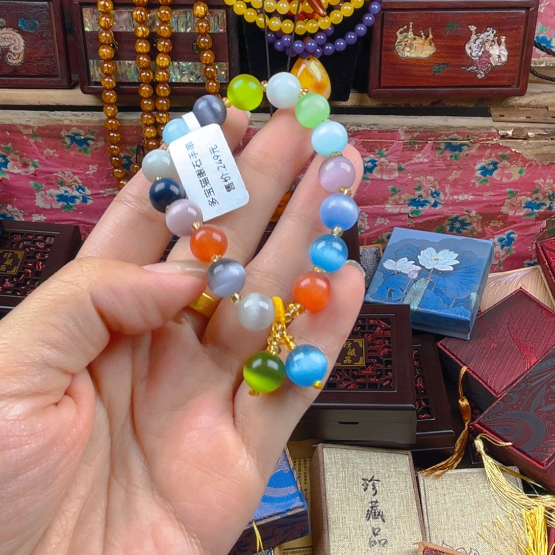 未镶嵌手链和田玉（糖玉）