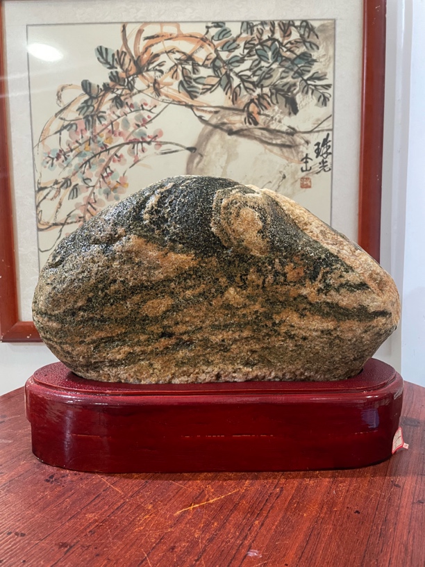 室内平安石摆件【金山】高27cm～宽37cm～厚13cm～