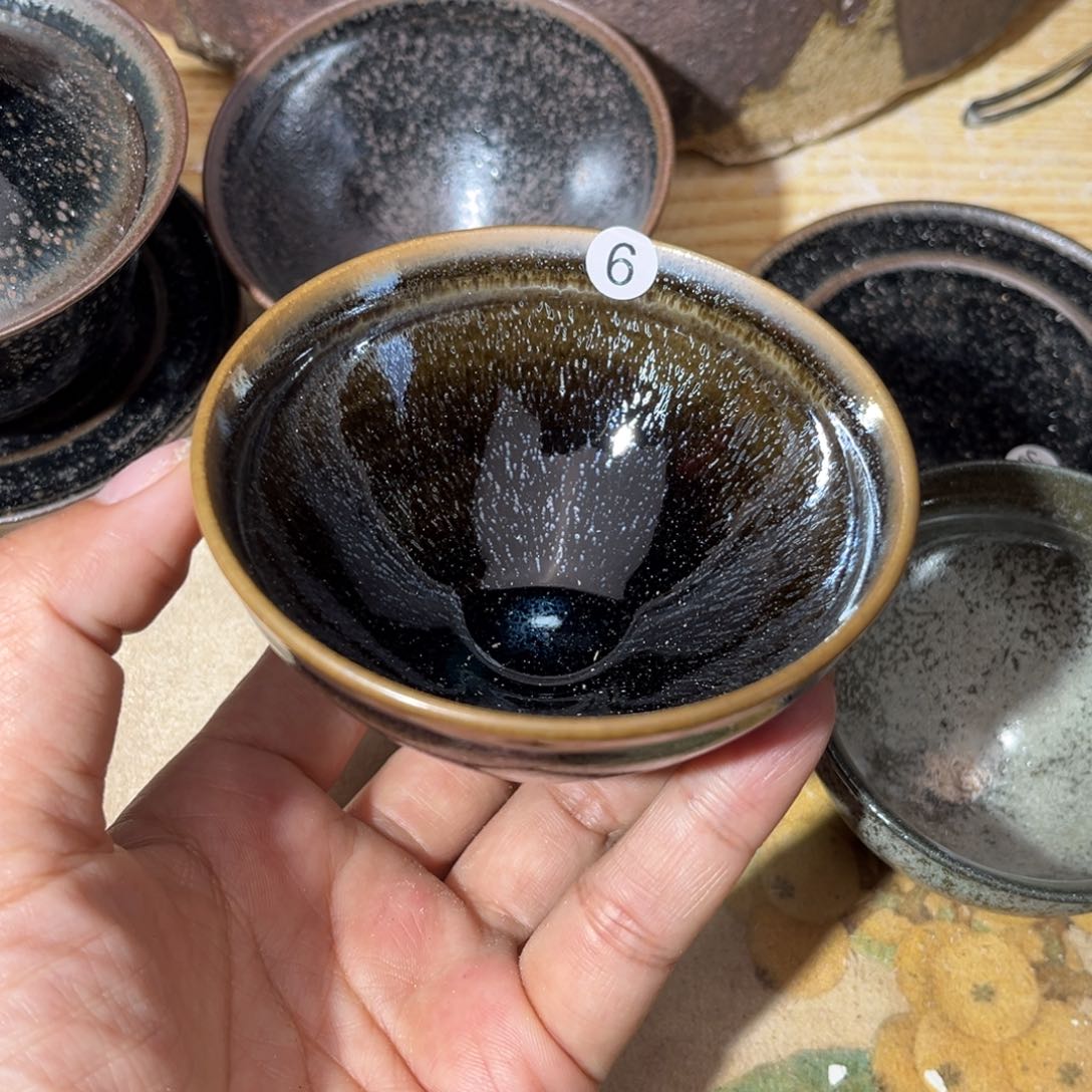 茶盏义兴龙窑坚持真柴