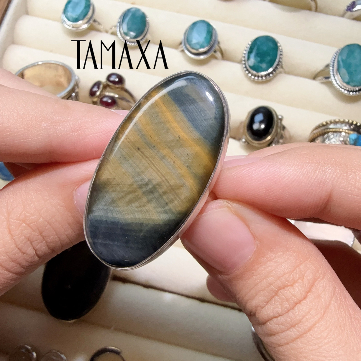 925银戒指 Tamaxa纯银戒指