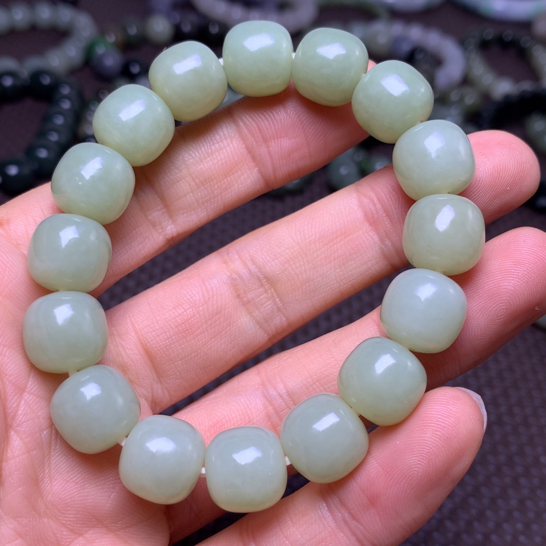 未镶嵌手串和田玉13