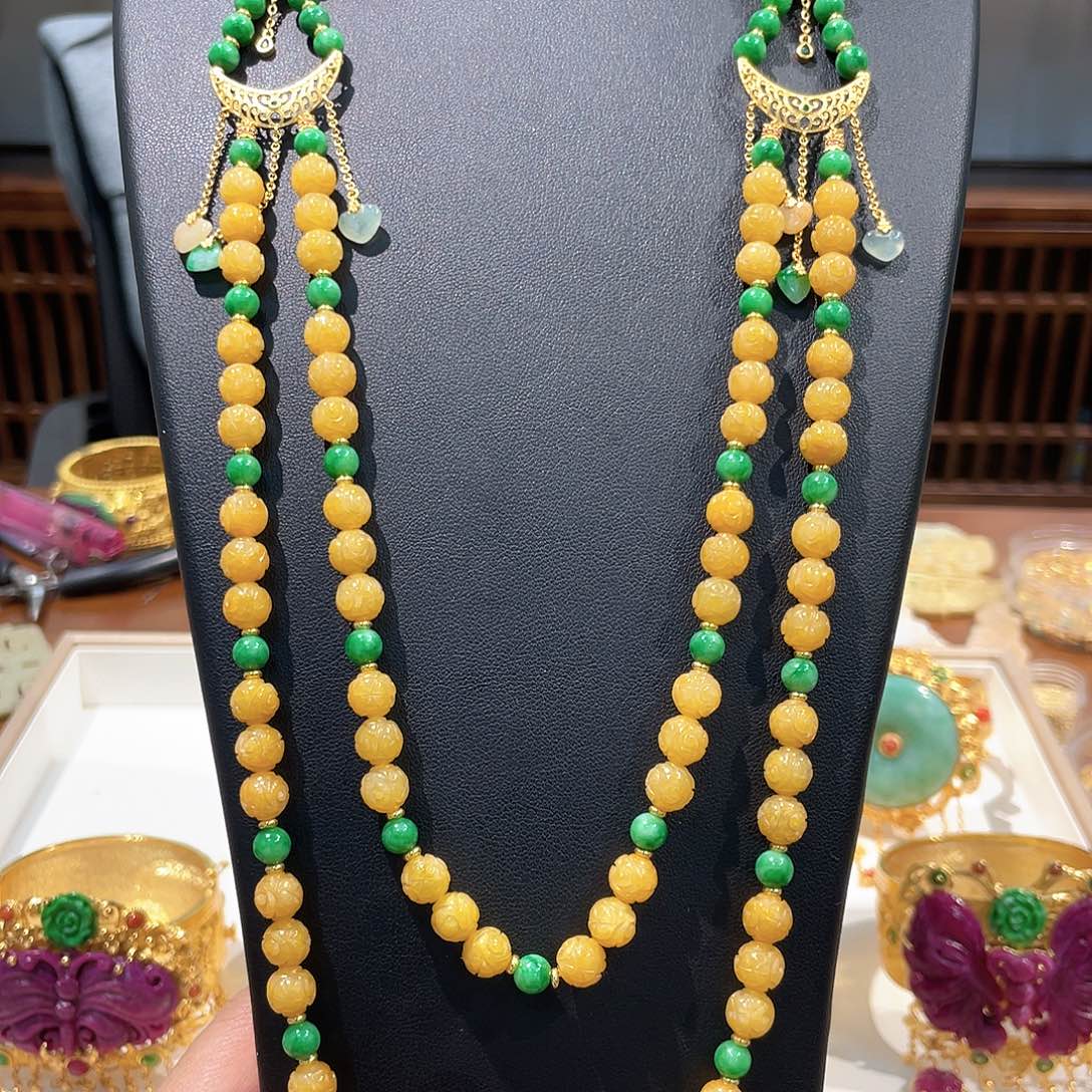 锦纶铁合金吊坠项链