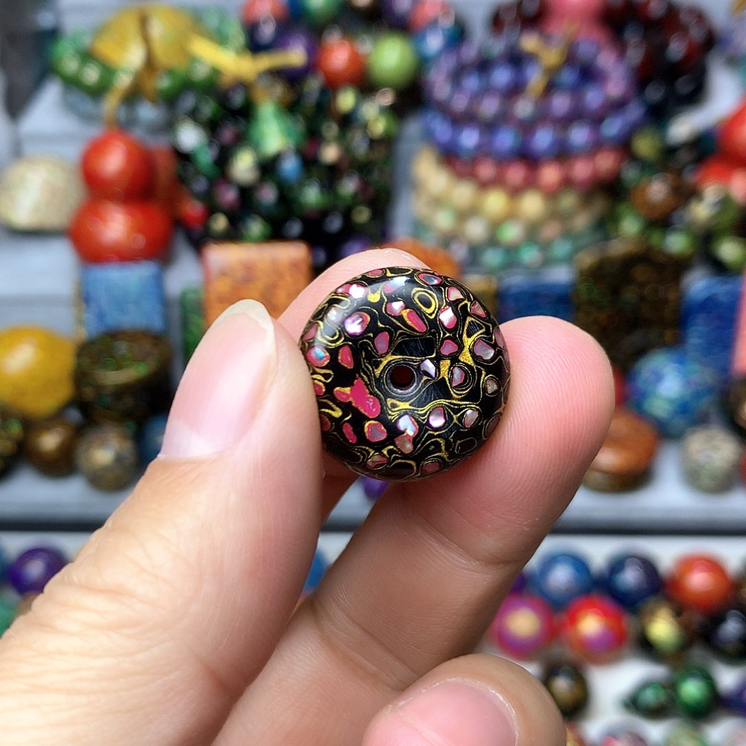 大漆螺钿2.1平安扣特价