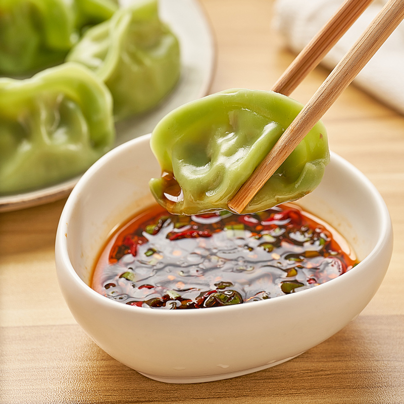 素华食品菌菇水饺纯净素饺子佛家素食不含五辛素煎饺蒸饺寺院500g