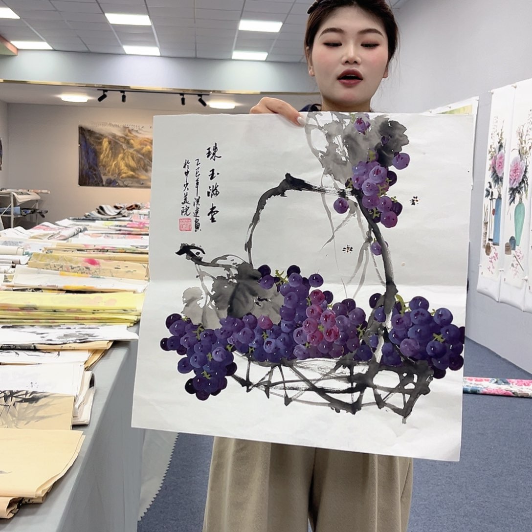 国画纯手绘字画作品