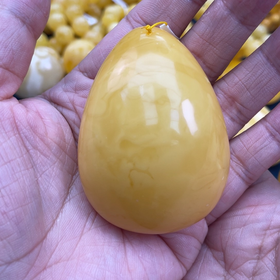 琥珀裸石未镶嵌琥珀蜜蜡