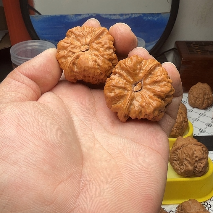 小***～把件文玩核桃全品蛤蟆头大尺寸