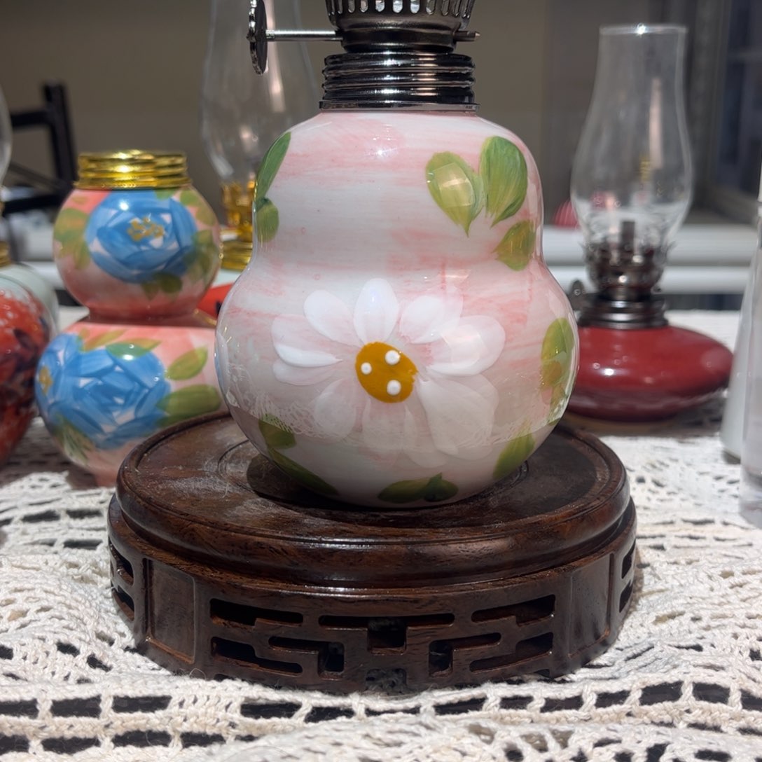 摆件景德镇陶瓷香薰灯