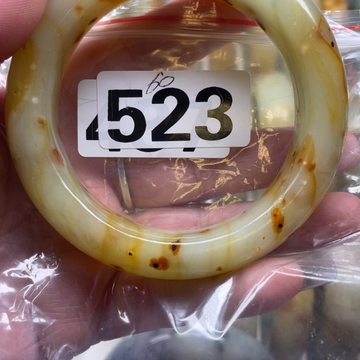 蛇纹石玉合金手镯