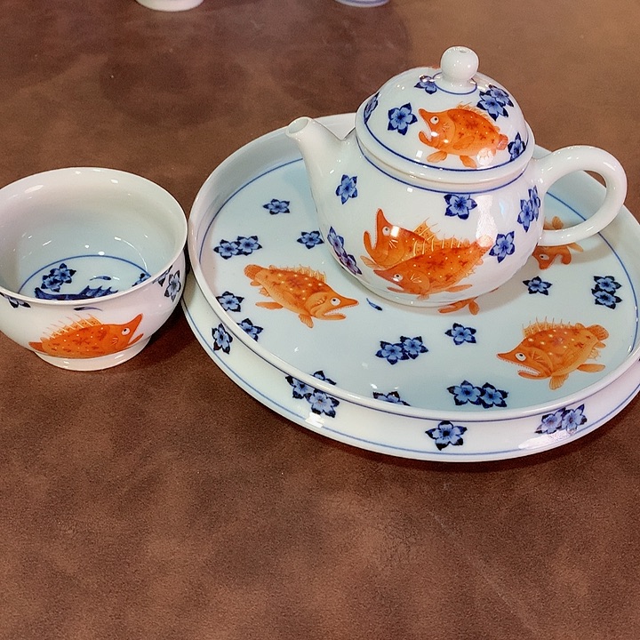 錡镇堂手工手绘绘三件套装