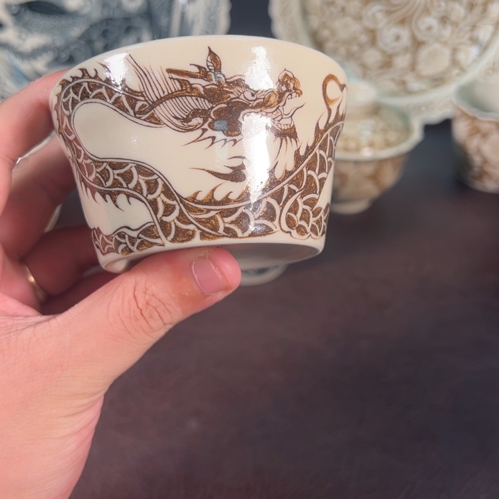 阿***家景德镇陶瓷手工手绘作品