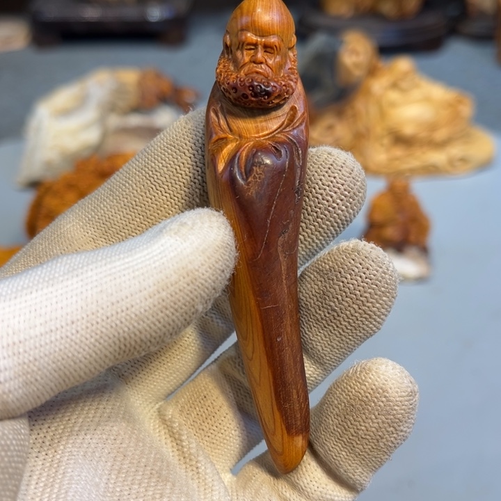 柏木（崖柏）根雕工艺摆件