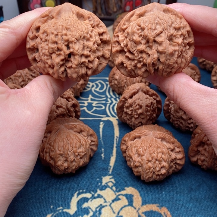 文玩核桃把件官帽51